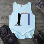 Black Cat Pumpkin Pie Tank Top