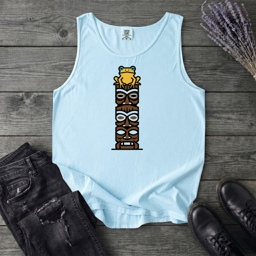 Tiki Tower Frog Tank Top