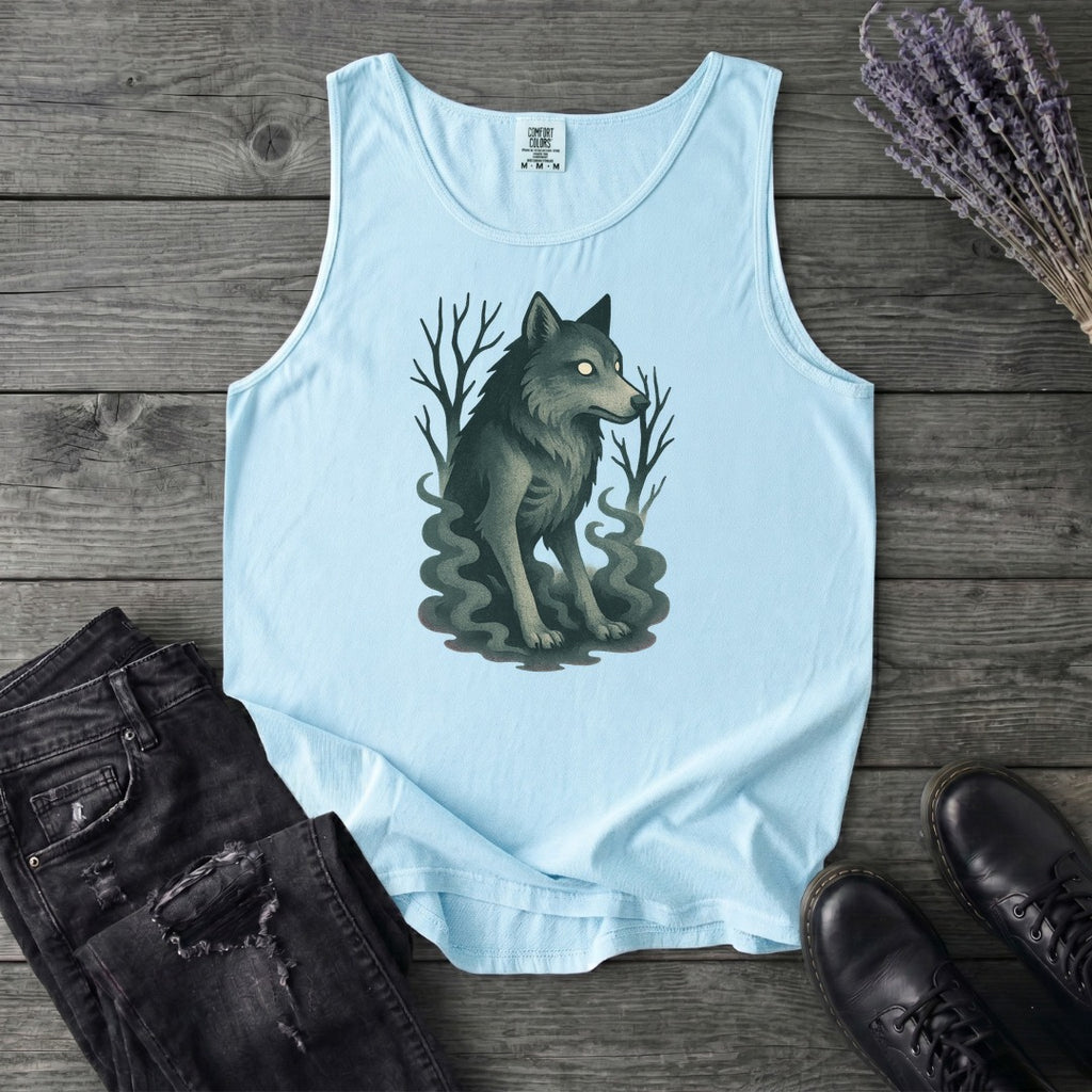 Woodland Spirits Wolf Tank Top