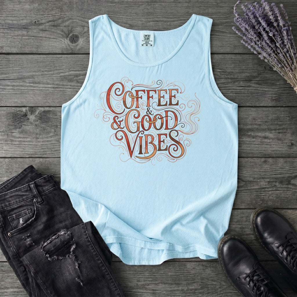 Coffee And Good Vibes Tank Top