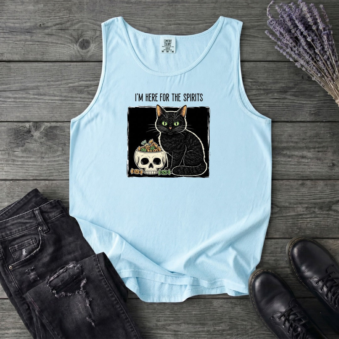 Here For The Spirits Tank Top