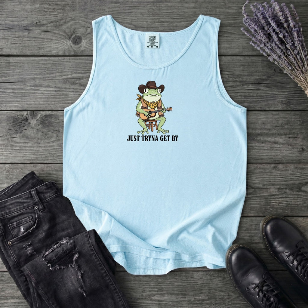 Just Tryna Get By Tank Top