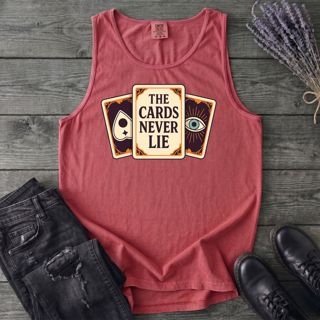 The Cards Never Lie Tank Top