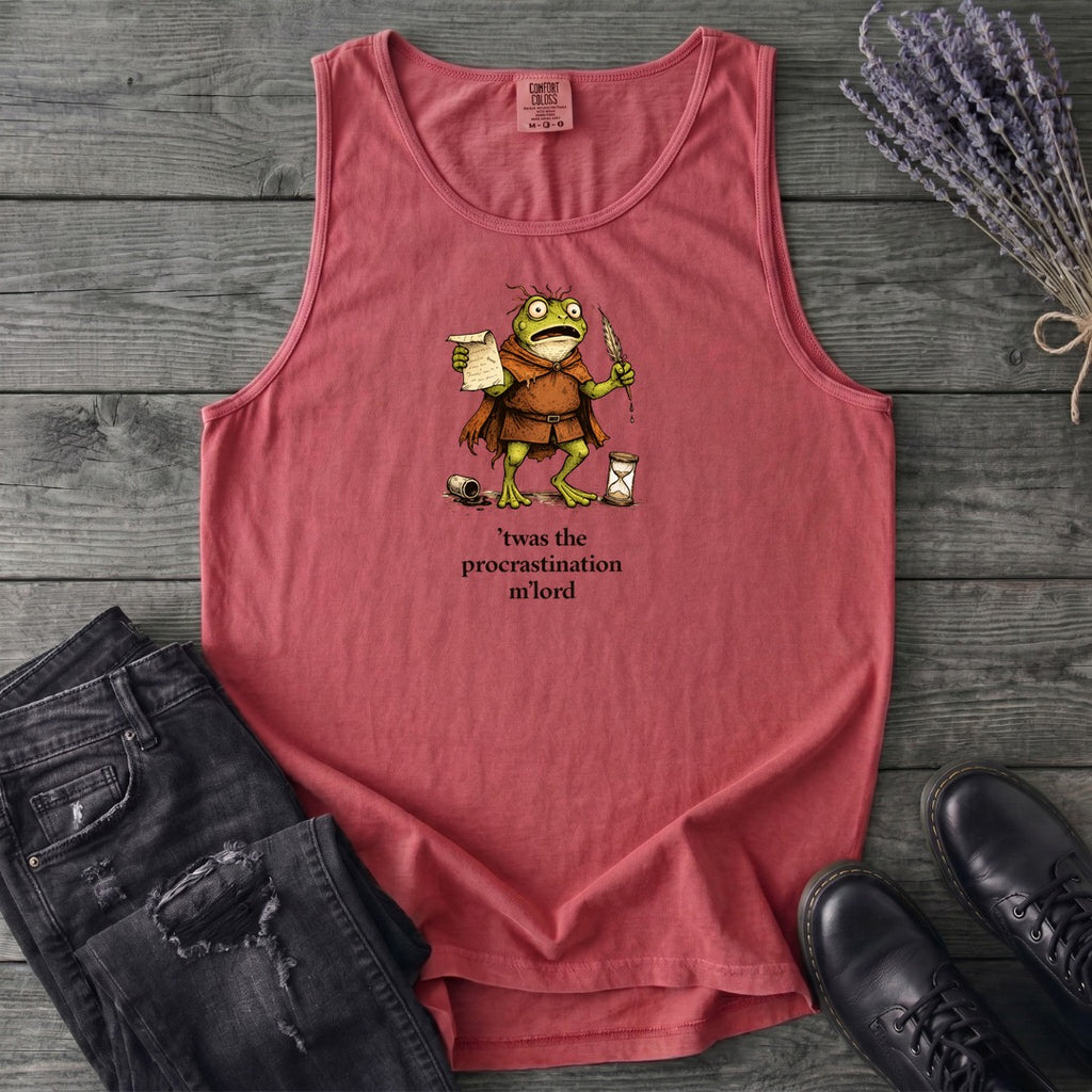 Twas The Procrastination Tank Top