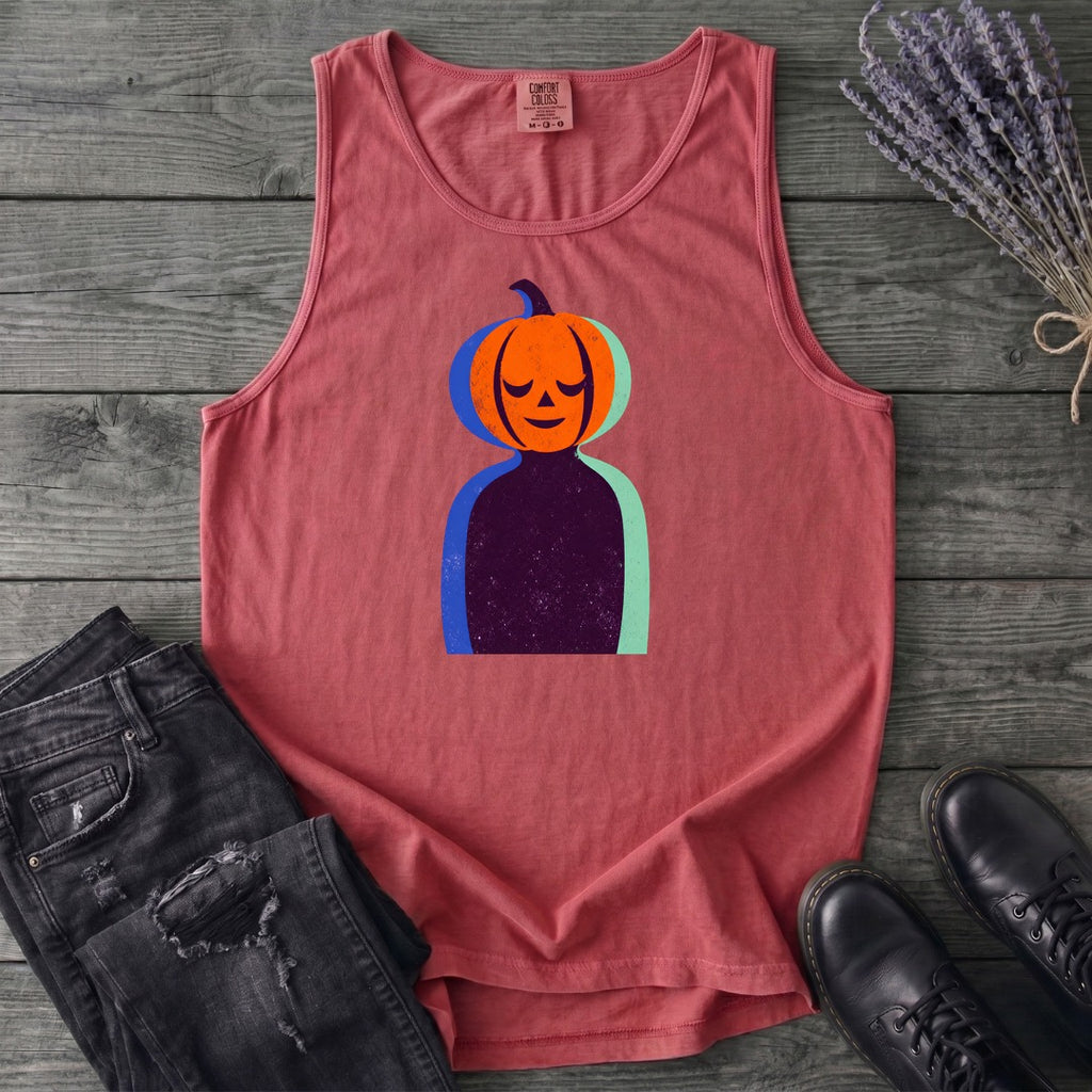Serene Pumpkin Tank Top