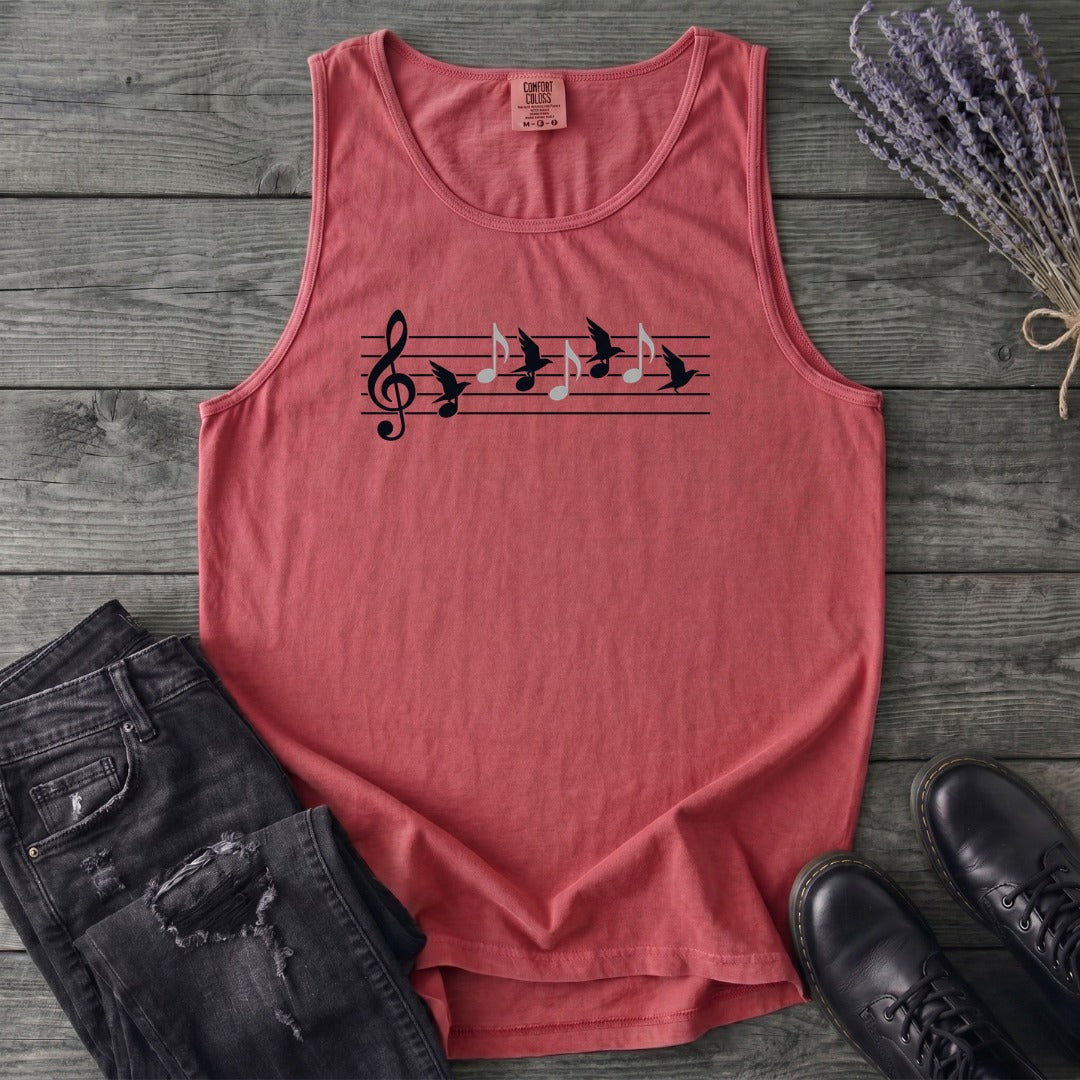 Music In Flight Tank Top