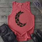 crescent moon black cats Tank Top