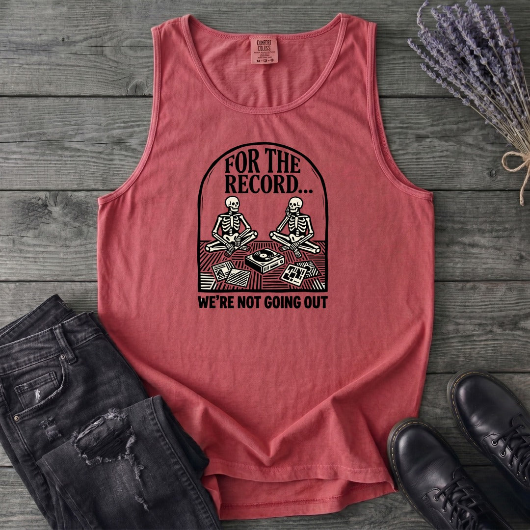 For The Record Tank Top