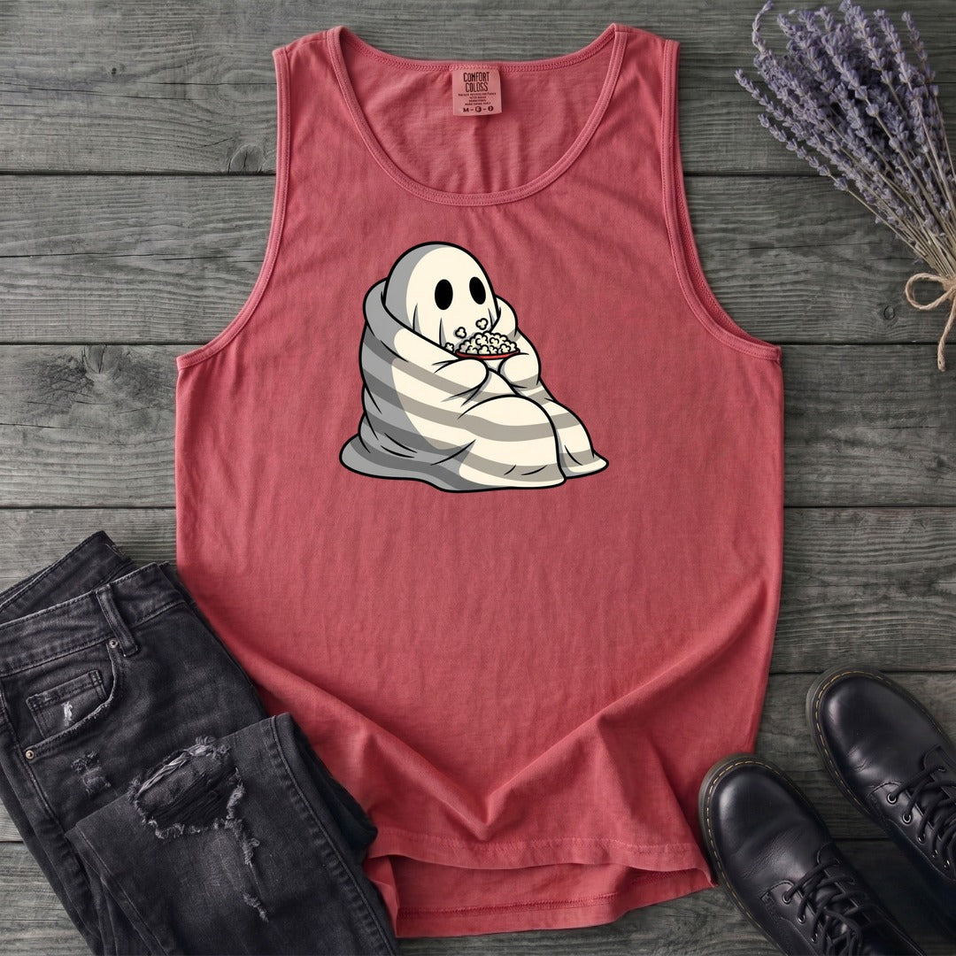 Movie Night Ghost Tank Top