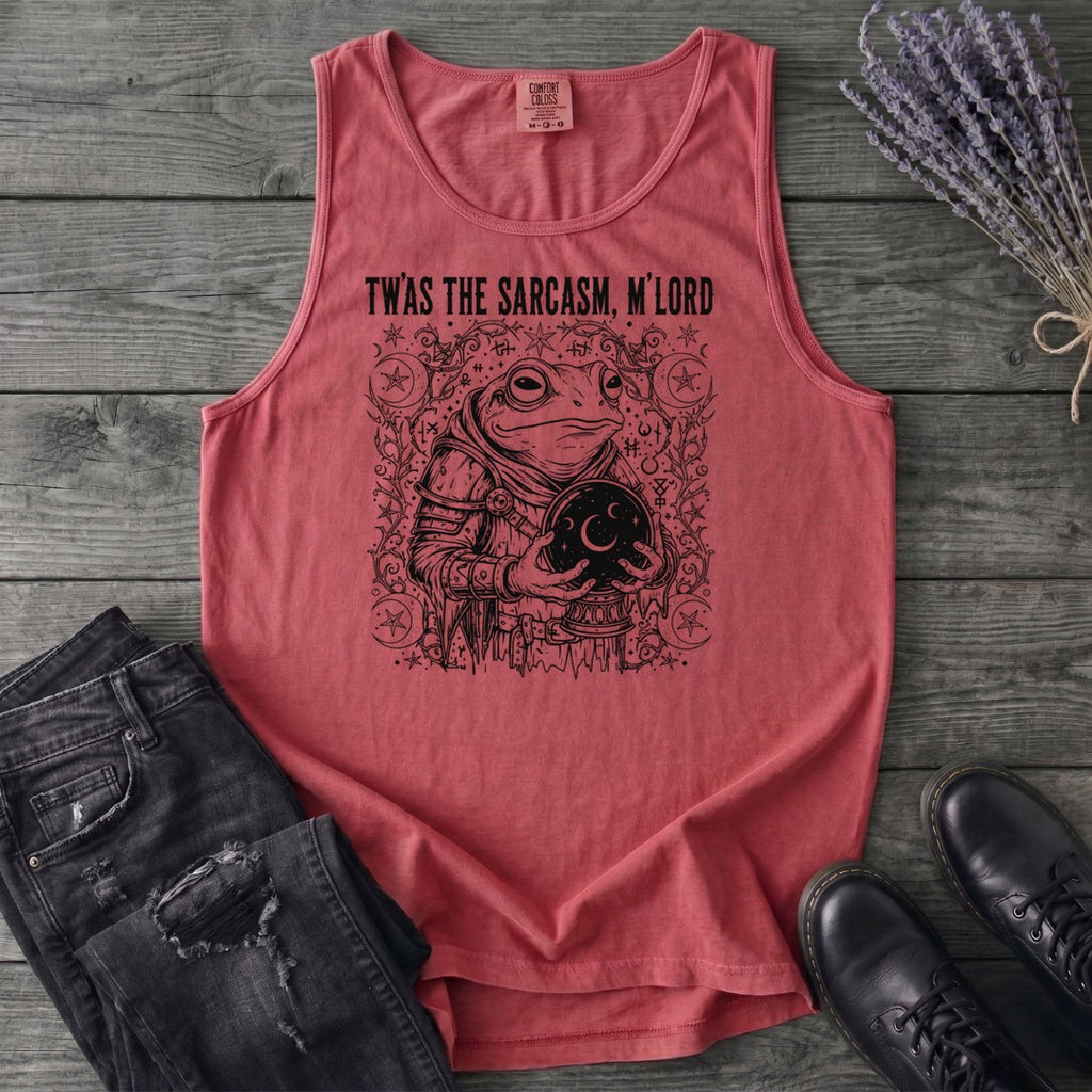 Twas The Sarcasm Frog Tank Top