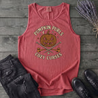 Pumpkin Purls And Cozy Curses Tank Top