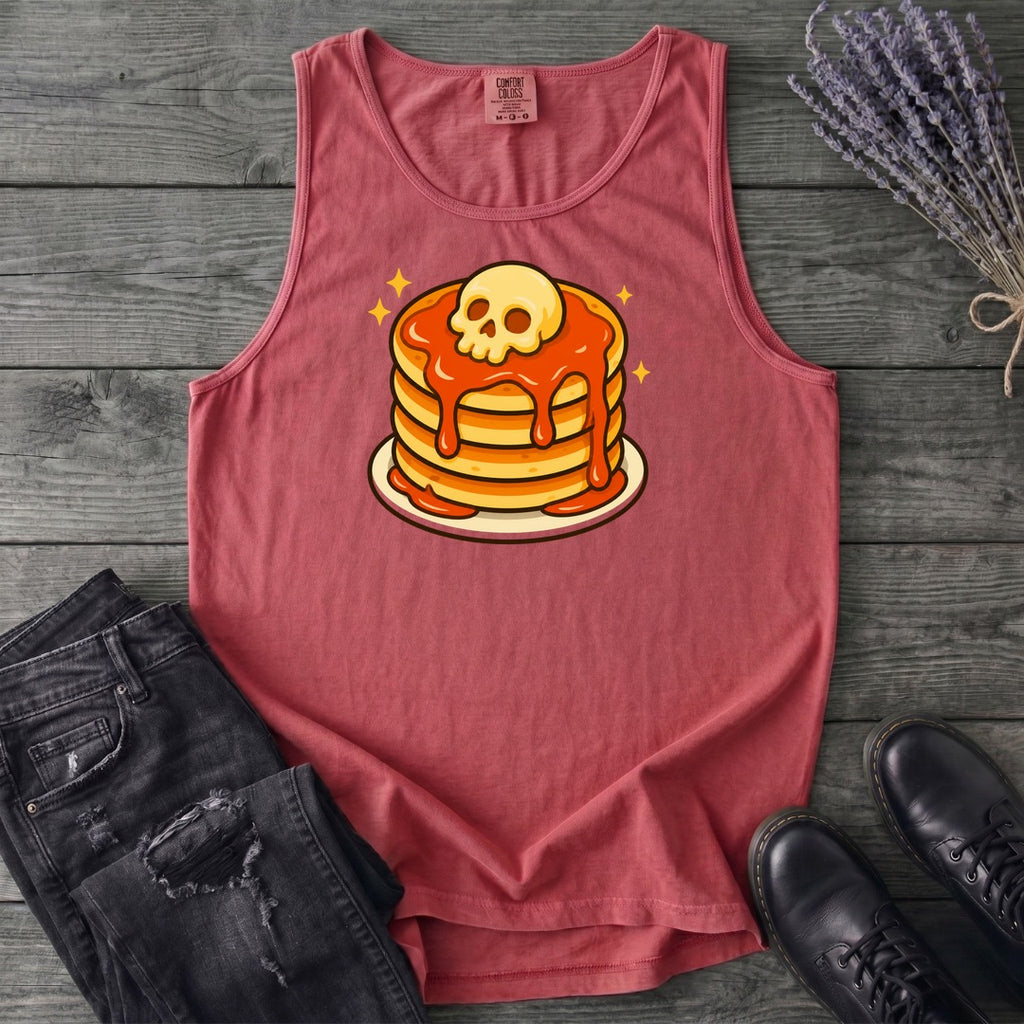 Skull Butter Pancakes Tank Top
