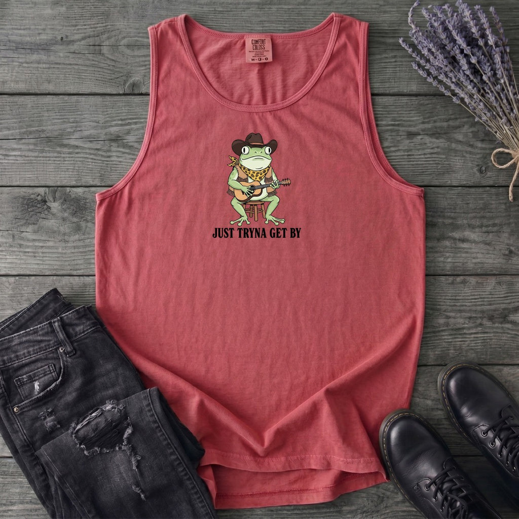 Just Tryna Get By Tank Top