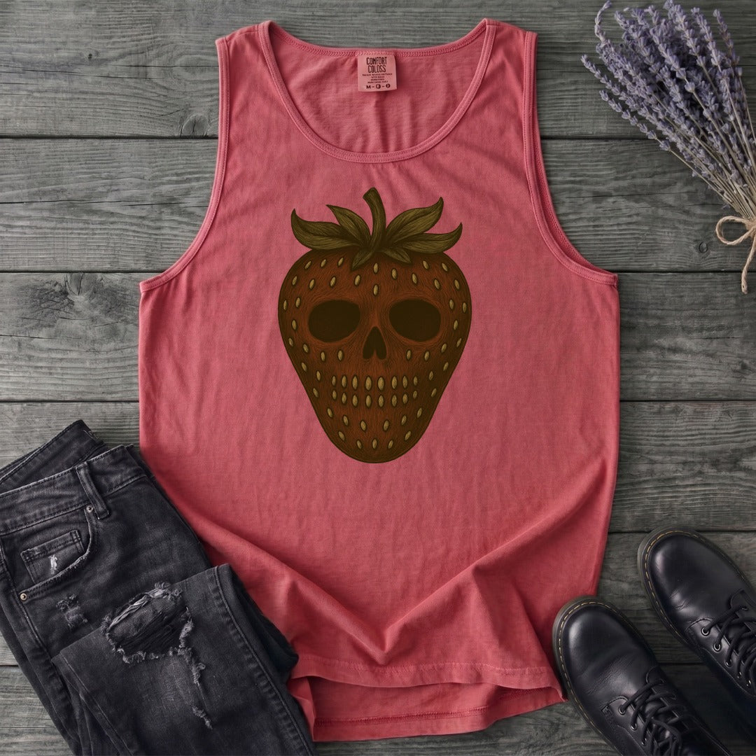 Strawberry Skull Tank Top