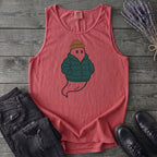 Puffer Coat Ghost Tank Top