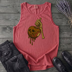 Caramel Apple Skull Tank Top