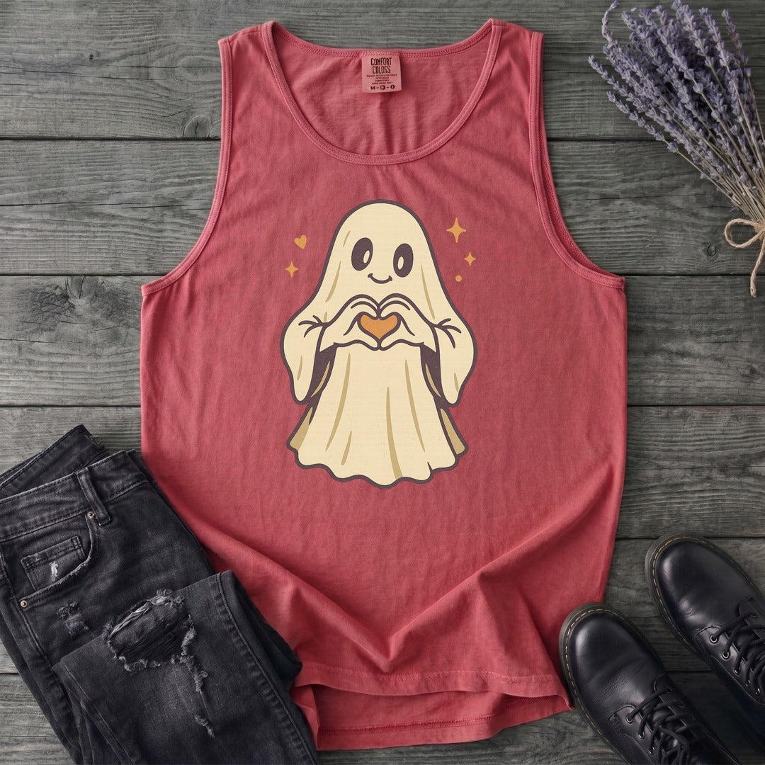 Ghost Heart Hands Tank Top