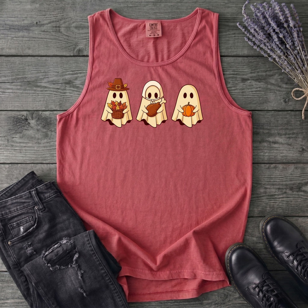 Thanksgiving Ghosts Tank Top