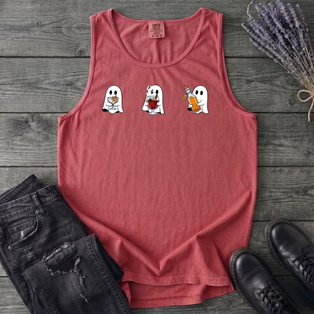 Ghosts With Booze Tank Top