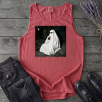 sheet ghost iced coffee curb meme Tank Top
