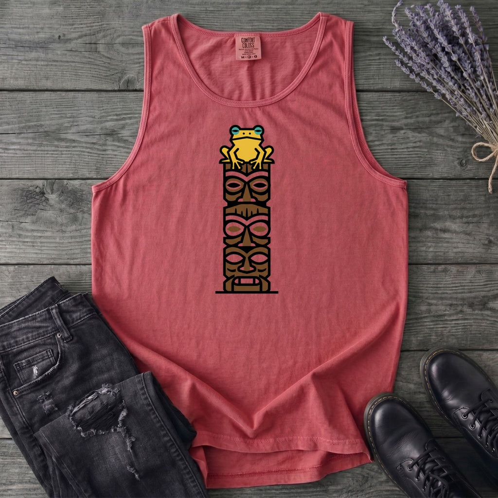 Tiki Tower Frog Tank Top