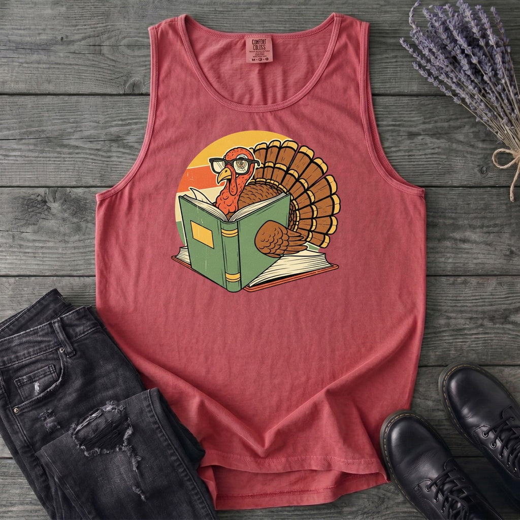 Turkey Reading Tank Top