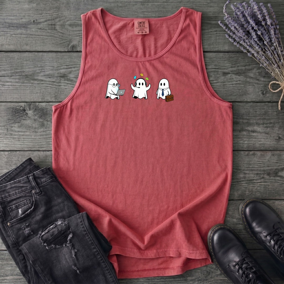 Ghost Trio Office Tank Top