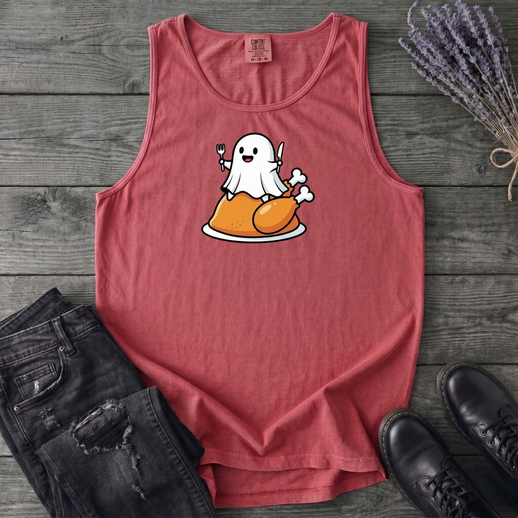 Ghost On Turkey Tank Top