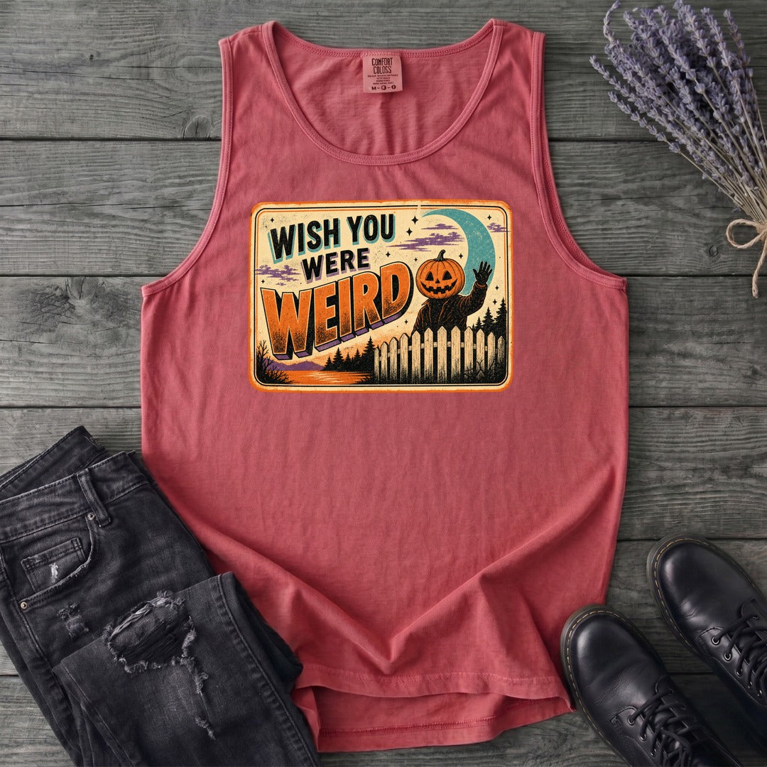 Wish You Were Weird Tank Top