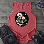 Skeleton Husky Hug Tank Top