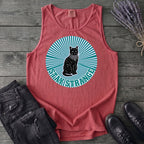 stay strange celestial cat Tank Top
