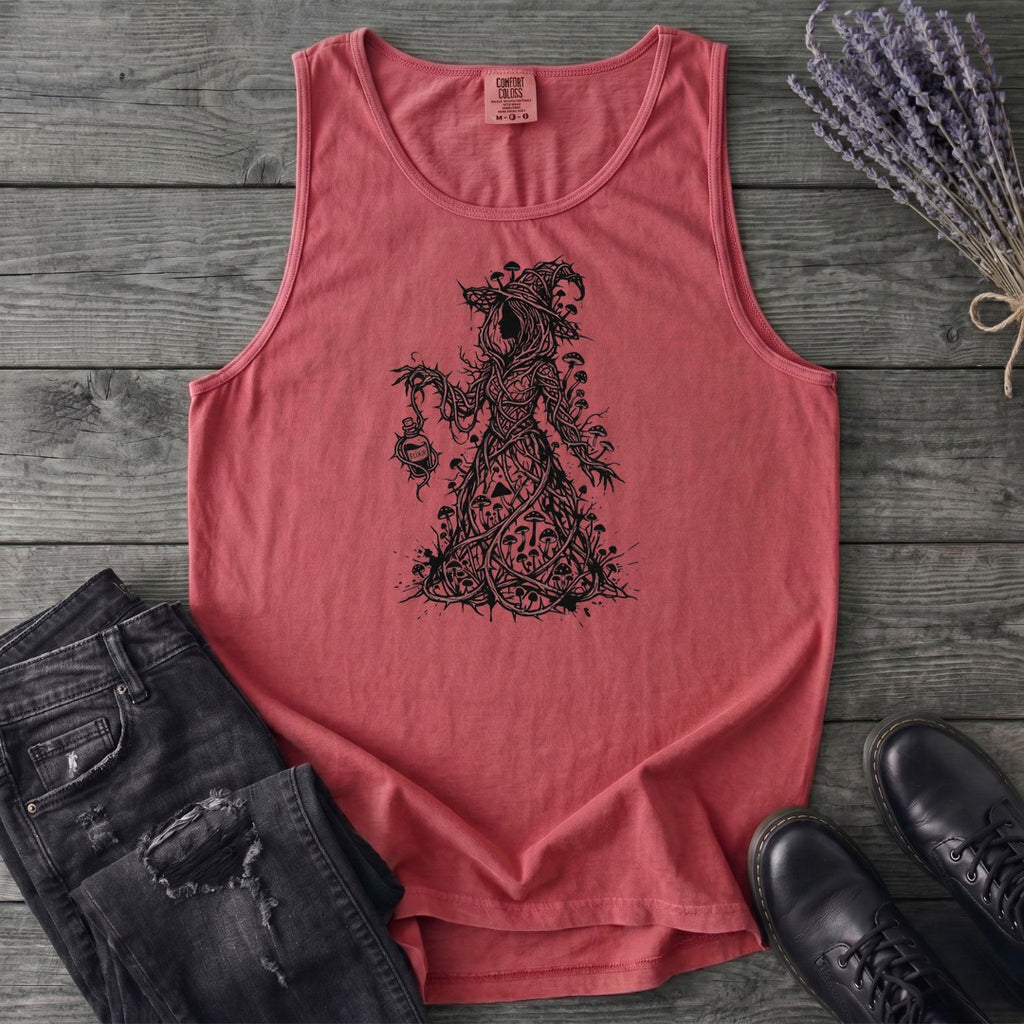 mushroom witch Tank Top