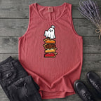 Stacked Pie Ghost Tank Top
