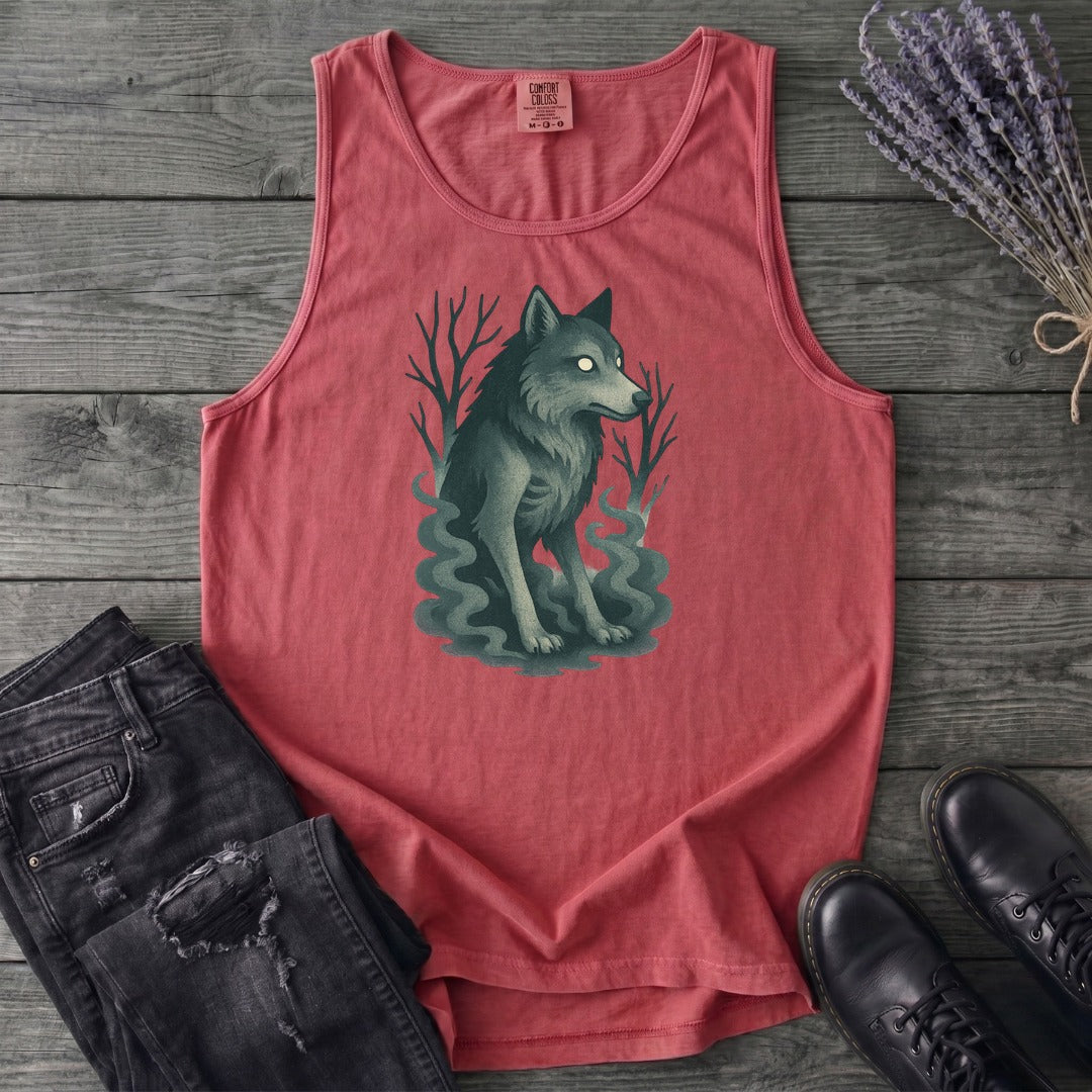 Woodland Spirits Wolf Tank Top