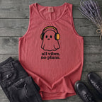 all vibes no plans Tank Top
