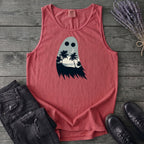 tropical ghost silhouette Tank Top