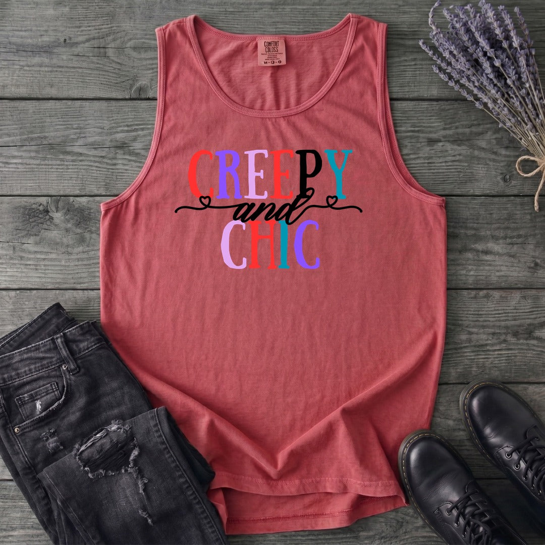 Creepy And Chic Tank Top
