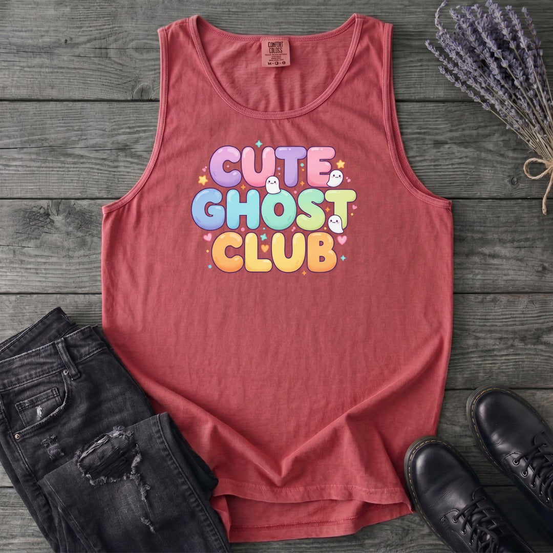 Cute Ghost Club Tank Top