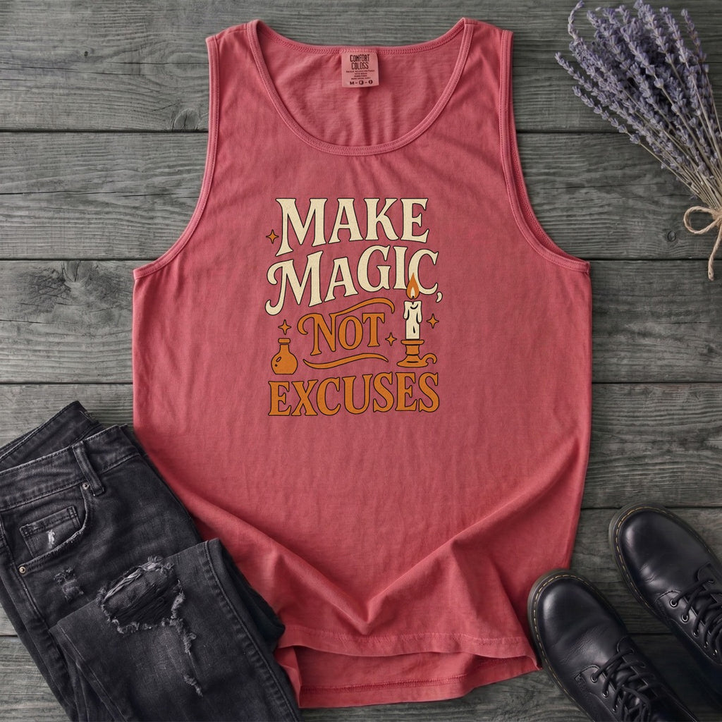 Make Magic Not Excuses Tank Top