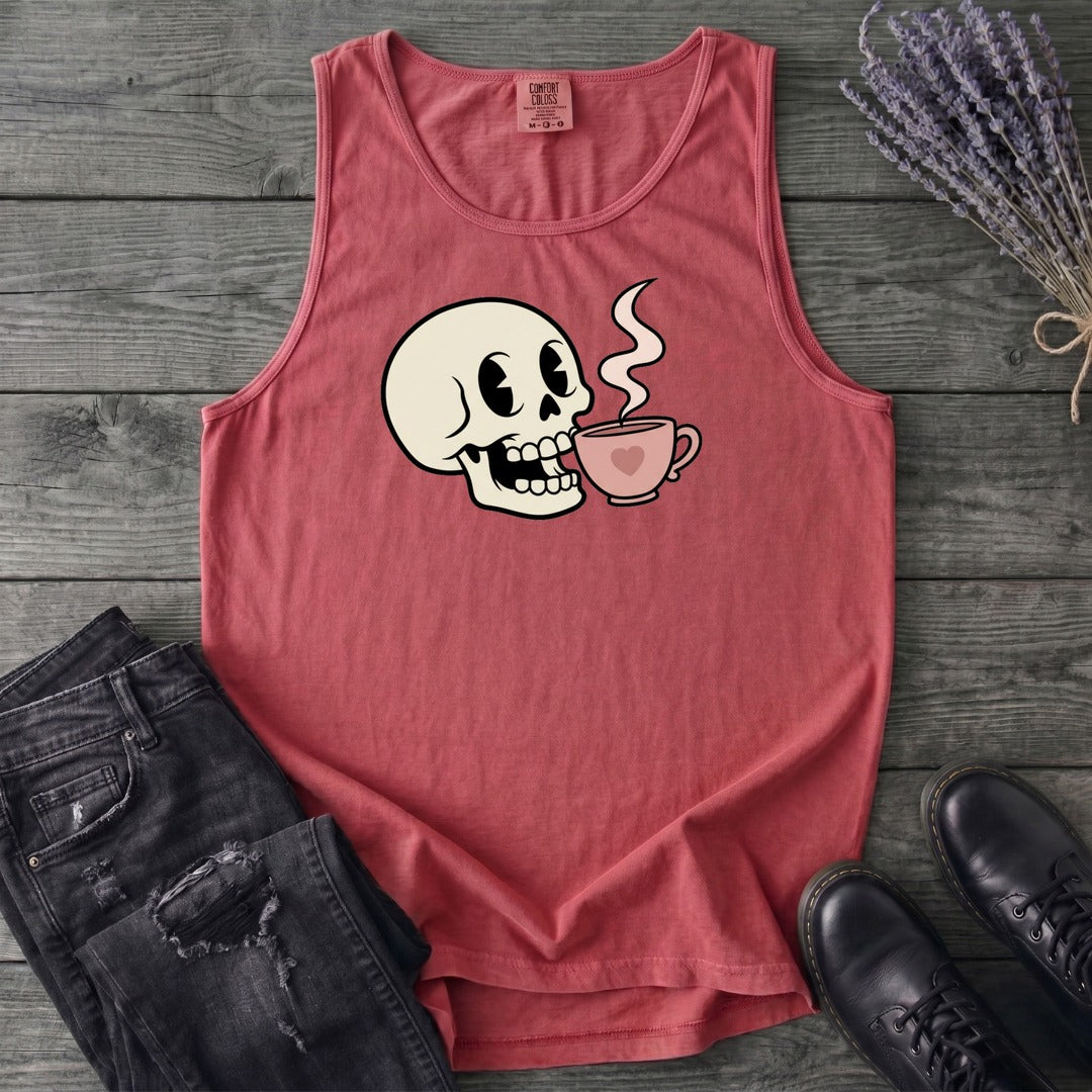Skull Sip Tank Top