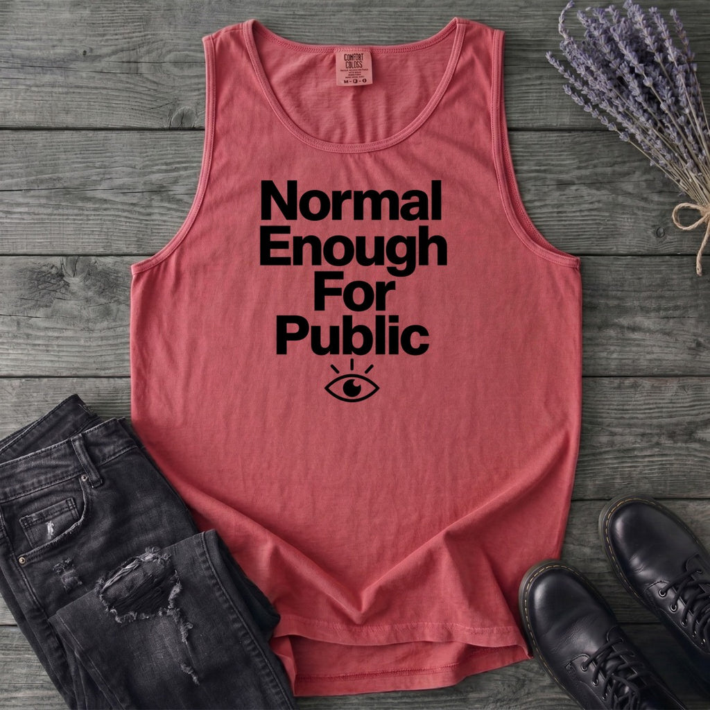 Normal Enough For Public Tank Top