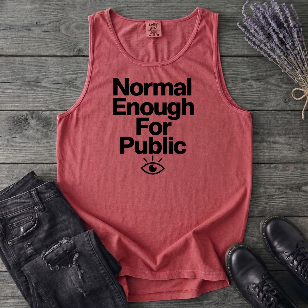Normal Enough For Public Tank Top