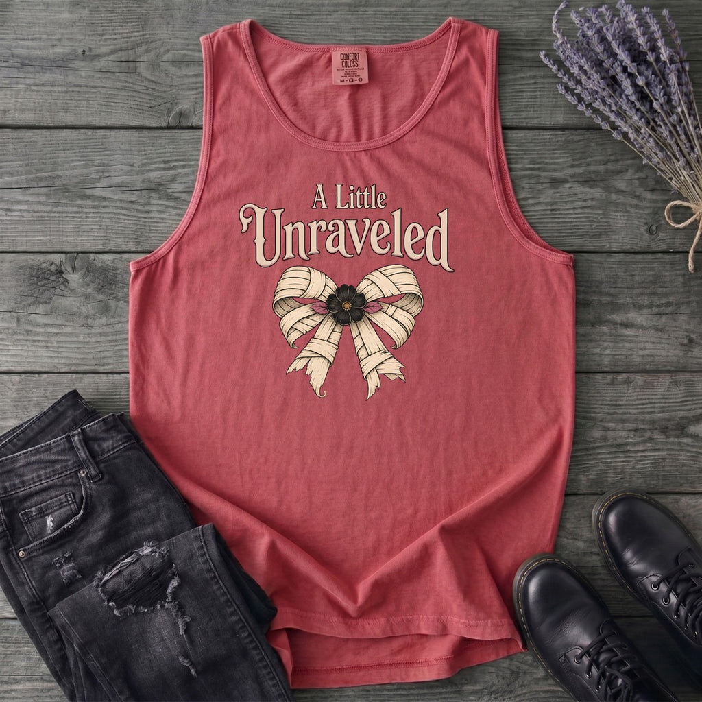 A Little Unraveled Tank Top