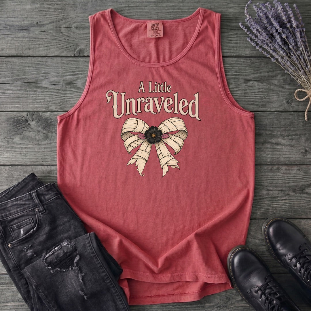 A Little Unraveled Tank Top