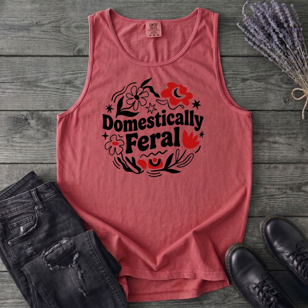domestically feral Tank Top