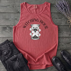 Witching Hour Raccoon Hourglass Tank Top