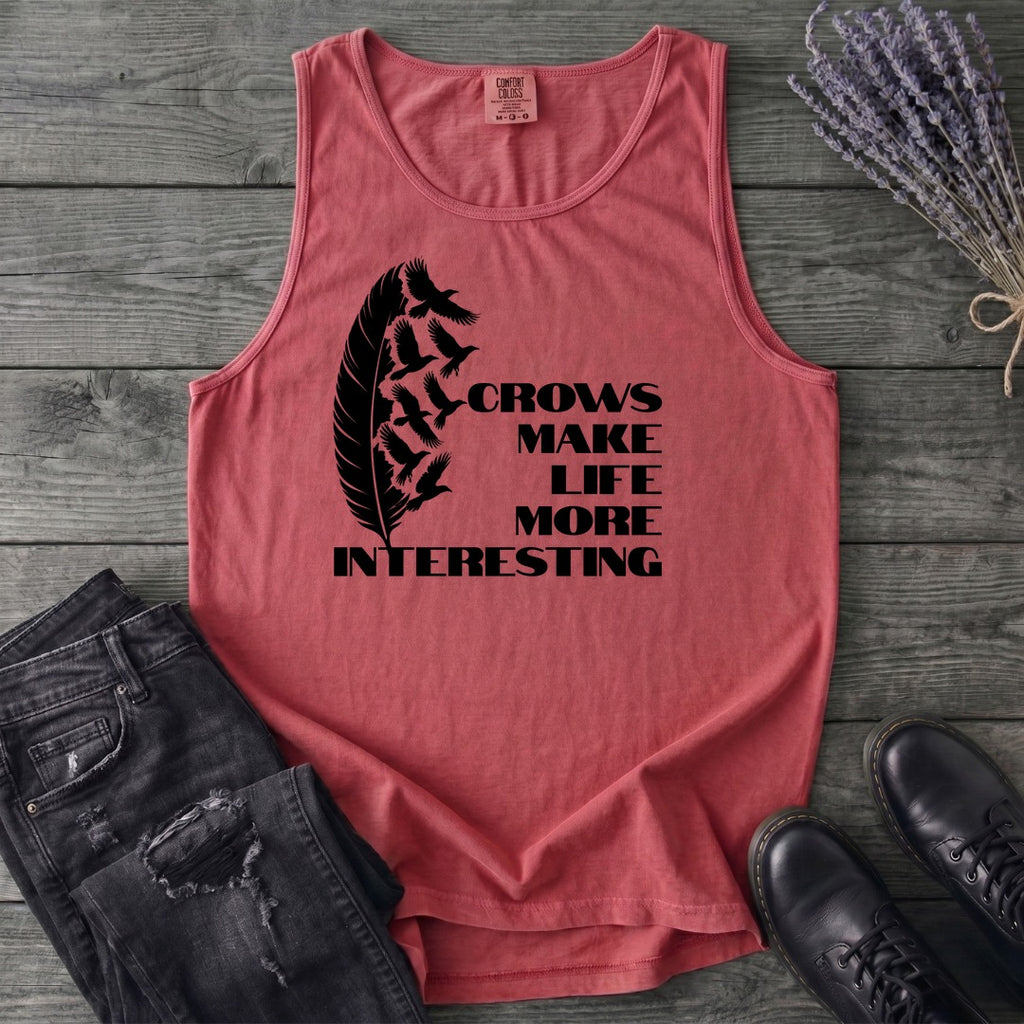 Crows Make Life More Interesting Tank Top