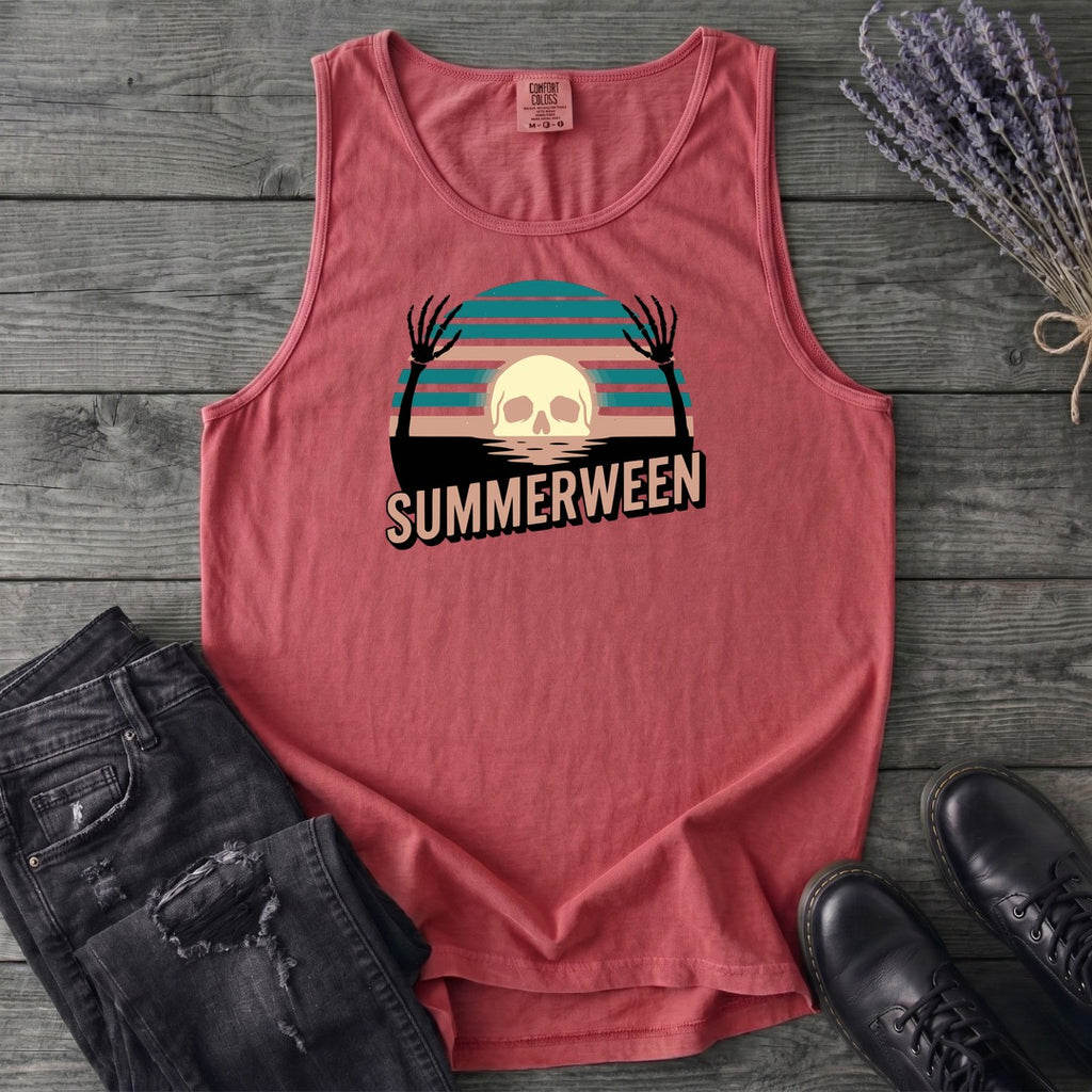 Summerween Skull Tank Top