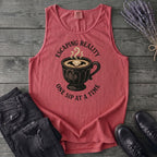 Escaping Reality One Sip At A Time Tank Top