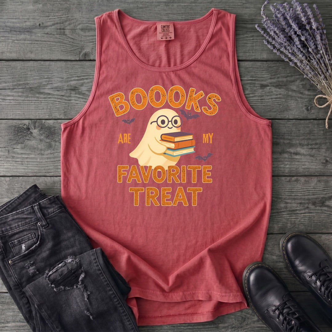 Books Are My Favorite Treats Tank Top